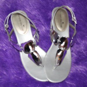 Silver Sandals